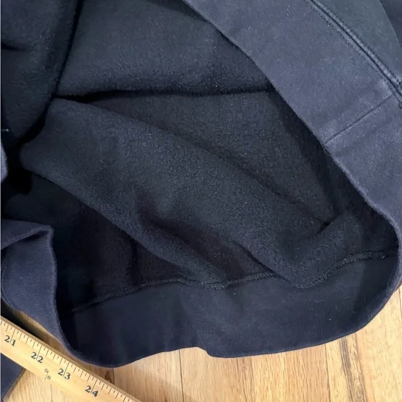 Black New Orleans Saints Hooded Sweatshirt with Gold Fleur-de-Lis XXL - Picture 8 of 8